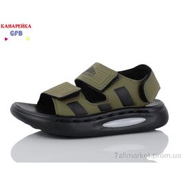 Фотография Сандалии детские летние Лето Z6508-5 (10 пар р.21-25) "GFB-Канарейка" недорого оптом от прямого поставщика