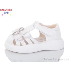 Босоніжки дитячі літні Літо Z6513-2 (8 пар р.22-27) "GFB-Канарейка" недорого оптом від прямого постачальника