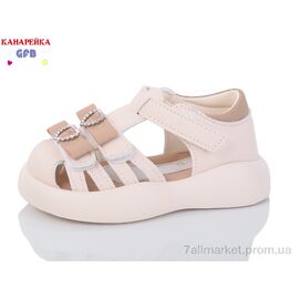 Босоніжки дитячі літні Літо Z6513-3 (8 пар р.22-27) "GFB-Канарейка" недорого оптом від прямого постачальника