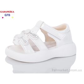 Фотография Босоножки детские летние Лето Z6512-2 (8 пар р.22-27) "GFB-Канарейка" недорого оптом от прямого поставщика