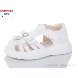 Босоніжки дитячі літні Літо Y7513-1 (8 пар р.26-31) "GFB-Канарейка" недорого оптом від прямого постачальника