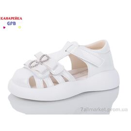 Босоніжки дитячі літні Літо Y7513-2 (8 пар р.26-31) "GFB-Канарейка" недорого оптом від прямого постачальника