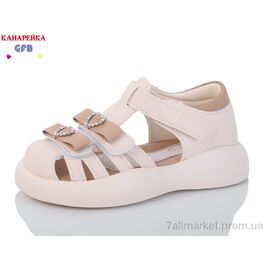 Босоніжки дитячі літні Літо Y7513-3 (8 пар р.26-31) "GFB-Канарейка" недорого оптом від прямого постачальника