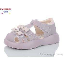 Босоніжки дитячі літні Літо Y7513-5 (8 пар р.26-31) "GFB-Канарейка" недорого оптом від прямого постачальника