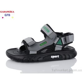 Фотография Сандалии детские летние Лето X8526-3 (8 пар р.32-37) "GFB-Канарейка" недорого оптом от прямого поставщика