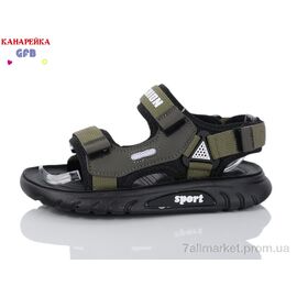 Фотография Сандалии детские летние Лето X8526-7 (8 пар р.32-37) "GFB-Канарейка" недорого оптом от прямого поставщика
