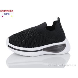 Фотография Кроссовки детские модные Лето Y6037-1 (12 пар р.20-25) "GFB-Канарейка" недорого оптом от прямого поставщика