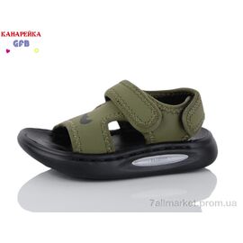 Фотография Сандалии детские летние Лето Z6507-5 (10 пар р.21-25) "GFB-Канарейка" недорого оптом от прямого поставщика