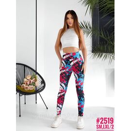 Фотография Женские утягивающие лосины с высокой посадкой размерный ряд SM и LXL "PARTNERS" недорого от прямого поставщика