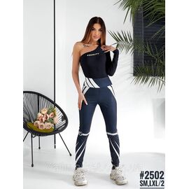 Фотография Женские утягивающие лосины с высокой посадкой размерный ряд SM и LXL "PARTNERS" недорого от прямого поставщика