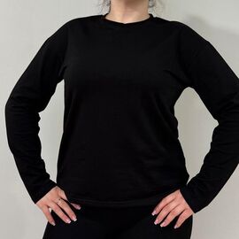 Фотография Свитер женский 720 black р.42-56 "DORA" недорого оптом от прямого поставщика