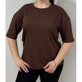 Фотография Свитер женский 975 d.brown р.44-54 "DORA" недорого оптом от прямого поставщика