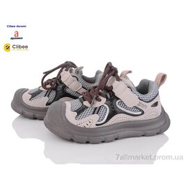 Фотография Кроссовки детские модные Весна/осень Xt843 grey (6 пар р.27-32) "Clibee-Doremi" недорого оптом от прямого поставщика