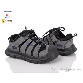 Фотография Кроссовки детские модные Весна/осень хT853 grey (6 пар р.27-32) "Clibee-Doremi" недорого оптом от прямого поставщика