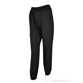 Фотография Спортивные брюки женские Весна/осень 4009-2 black (6 шт. р.сетка S-XL) "Мир" недорого оптом от прямого поставщика