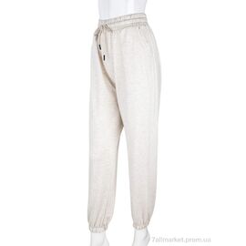 Фотография Спортивные брюки женские Весна/осень 4009-9 beige (6 шт. р.сетка S-XL) "Мир" недорого оптом от прямого поставщика
