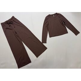 Костюм дитячий на дівчинку 649 brown р.134-158 "Bright Harmony" недорого оптом від прямого постачальника