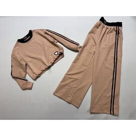 Костюм дитячий спортивний на дівчинку 836 beige р.128-164 "Bright Harmony" недорого оптом від прямого постачальника