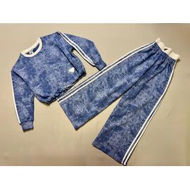 Костюм дитячий спортивний на дівчинку 836-1 blue р.128-164 "Bright Harmony" недорого оптом від прямого постачальника