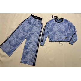 Костюм дитячий спортивний на дівчинку 836-2 blue р.128-164 "Bright Harmony" недорого оптом від прямого постачальника