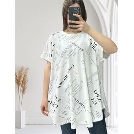 Туніка жіноча 25006 white р.54-64 "G.L.S.A" недорого оптом від прямого постачальника