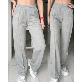 Штани спортивні жіночі 1048 grey р.S-XL "VICTORY" недорого оптом від прямого постачальника