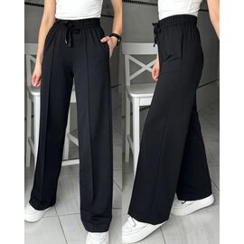 Штани спортивні жіночі 10048 black р.XL-4XL "VICTORY" недорого оптом від прямого постачальника