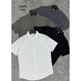 Сорочка чоловіча Regular Fit стильна розміри L-4XL (4кв)"PROSTOMEN" недорого від прямого постачальника