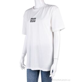 Футболка жіноча Літо 800Ж молочний (3 шт. р.сіткаS-L) "Textile" недорого оптом від прямого постачальника