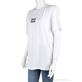 Футболка жіноча Літо 801Ж білий (3 шт. р.сіткаS-L) "Textile" недорого оптом від прямого постачальника