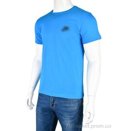 Фотография Футболка мужская Лето 809М блакитний (5 шт. р.сетка M-3XL) "Textile" недорого оптом от прямого поставщика