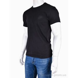 Фотография Футболка мужская Лето 813М чорний (5 шт. р.сетка M-3XL) "Textile" недорого оптом от прямого поставщика