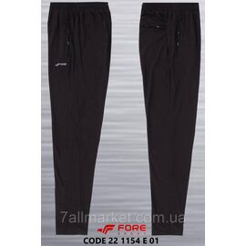 Спортивні штани чоловічі прямі FORE розміри M-3XL (3 кв) "REMAIN" недорого від прямого постачальника