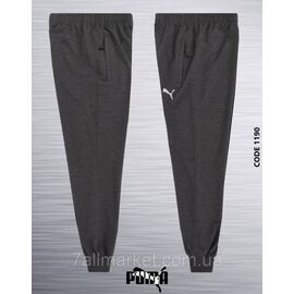Спортивні штани чоловічі на манжеті PUMA розміри S-2XL (3кв) "REMAIN" недорого від прямого постачальника