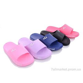 Фотография Шлепки женские облегченные Лето A118 mix (12 пар р.36-41) "Deshman" недорого оптом от прямого поставщика