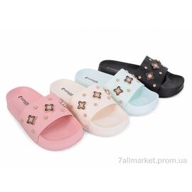 Шльопанці жіночі полегшені Літо 3010 mix (12 пар р.36-41) "Soylu" недорого оптом від прямого постачальника