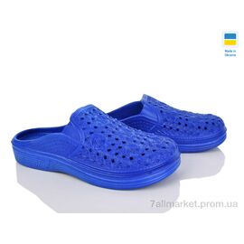 Шльопанці жіночі полегшені Літо Cross сабо 027 т.синій (6 пар р.36-41) "Vladimir" недорого оптом від прямого постачальника