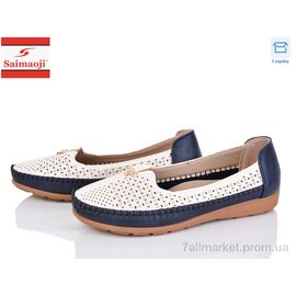 Туфлі жіночі стильні Літо A65-3 (8 пар р.37-42) "Saimaoji" недорого оптом від прямого постачальника