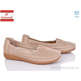 Туфлі жіночі стильні Літо A65-15 (8 пар р.37-42) "Saimaoji" недорого оптом від прямого постачальника