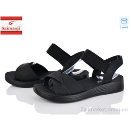 Фотография Босоножки женские летние Лето V10-1 (8 пар р.36-41) "Saimaoji" недорого оптом от прямого поставщика