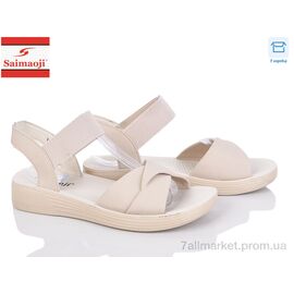 Фотография Босоножки женские летние Лето V10-5 (8 пар р.36-41) "Saimaoji" недорого оптом от прямого поставщика