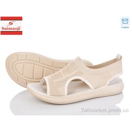 Фотография Босоножки женские летние Лето F131-10 (8 пар р.37-42) "Saimaoji" недорого оптом от прямого поставщика