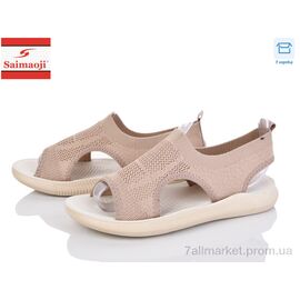 Босоніжки жіночі літні Літо F131-15 (8 пар р.37-42) "Saimaoji" недорого оптом від прямого постачальника