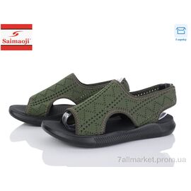 Фотография Босоножки женские летние Лето F126-16 (8 пар р.37-42) "Saimaoji" недорого оптом от прямого поставщика