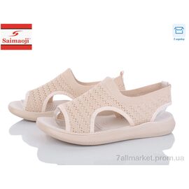 Фотография Босоножки женские летние Лето F130-10 (8 пар р.37-42) "Saimaoji" недорого оптом от прямого поставщика