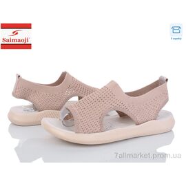 Фотография Босоножки женские летние Лето FA121-15 (6 пар р.41-43) "Saimaoji" недорого оптом от прямого поставщика