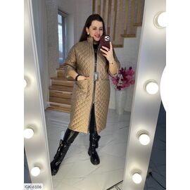 Фотография Куртка-пальто женская большого размера р.48;50;52;54;56;58;60;62;64;66;68 (4цв) "VLADA" купить недорого от прямого поставщика