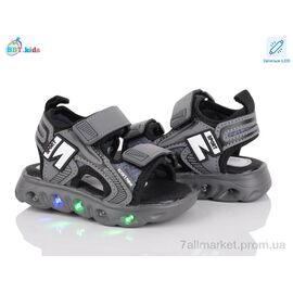 Сандалії дитячі літні Літо L603-1-1 LED (8 пар р.21-26) "BBT" недорого оптом від прямого постачальника