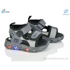 Сандалії дитячі літні Літо L609-1-3 LED (8 пар р.21-26) "BBT" недорого оптом від прямого постачальника
