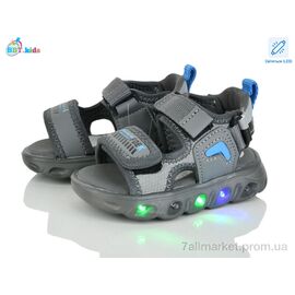 Сандалії дитячі літні Літо L615-1-5 LED (8 пар р.21-26) "BBT" недорого оптом від прямого постачальника